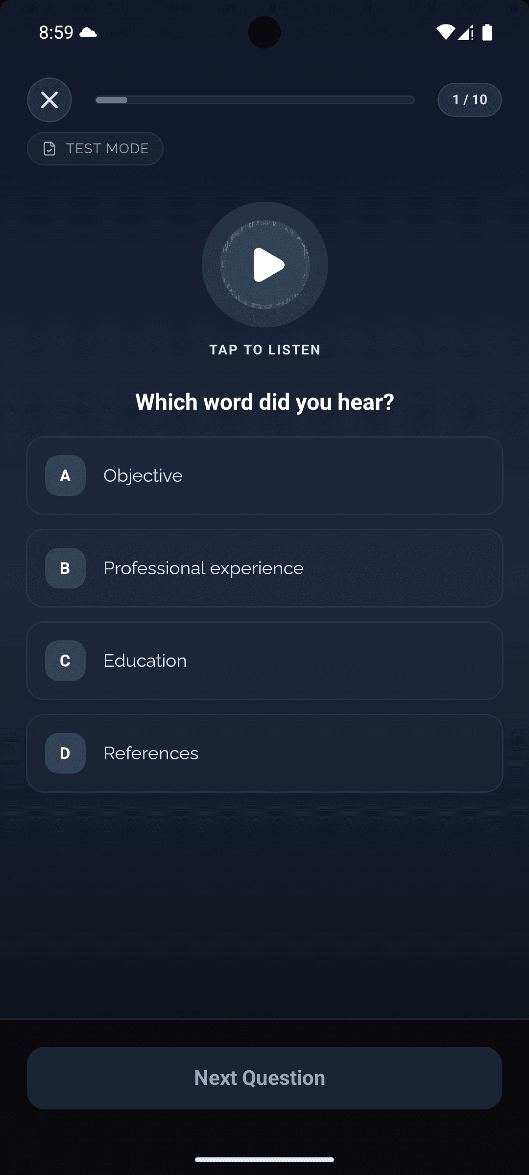 Audio Tests