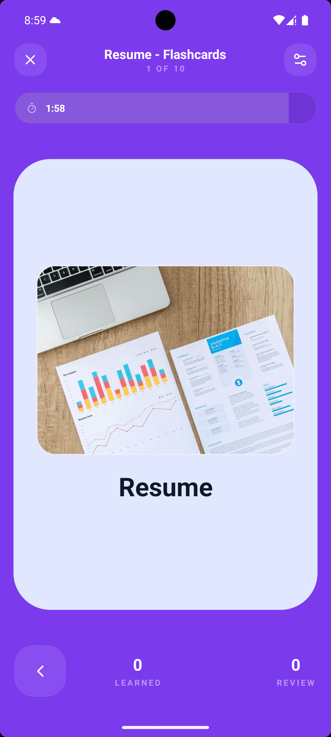 App Flashcards